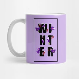 Winter word Mug